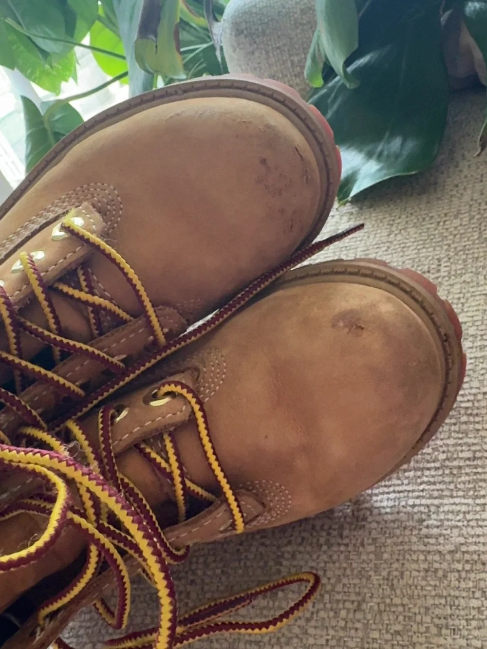 Timberland Kids Brown Leather Lace-Up Boots